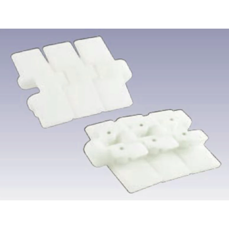 RT114 roller top plastic conveyor chain detail