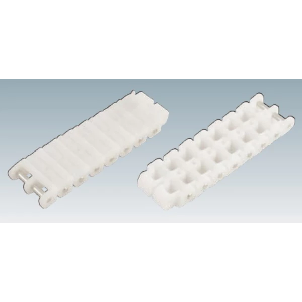 NP40-2 coupling plastic chain double strand wide conveyor