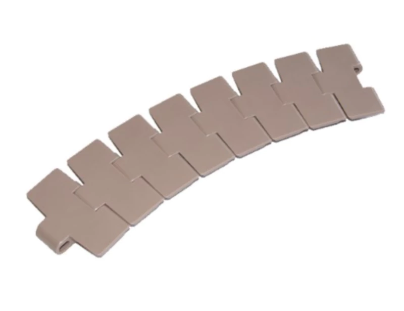 LF880M magnetic sideflexing flat top chain can conveying curves