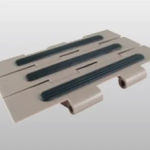 Plastic Flat Top Chains With Rubber Top Replacement Of System Plast 821-K1200G