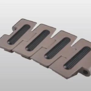 Plastic Flat Top Chains With Rubber Top Replacement Of System Plast 880TAB-K325G